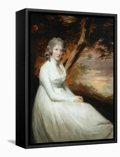 Mrs Anne Stewart of St Fort-Sir Henry Raeburn-Framed Premier Image Canvas