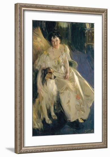 Mrs. Bacon-Anders Zorn-Framed Premium Giclee Print