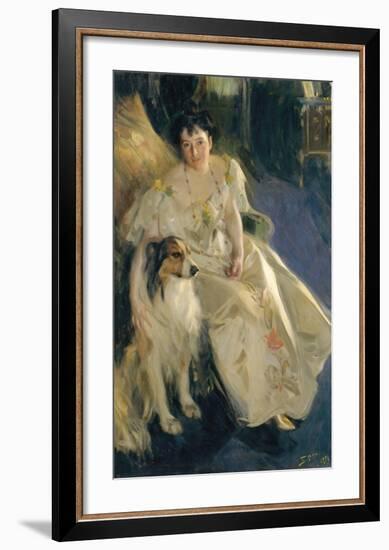 Mrs. Bacon-Anders Zorn-Framed Premium Giclee Print