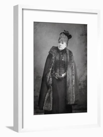 Mrs Bancroft (Nee Marie Wilto) (1840-192), English Actress, C1890-null-Framed Giclee Print