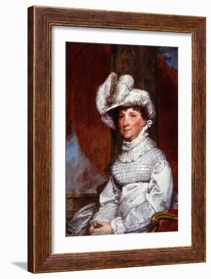 Mrs Barney Smith, 1817-Gilbert Stuart-Framed Giclee Print