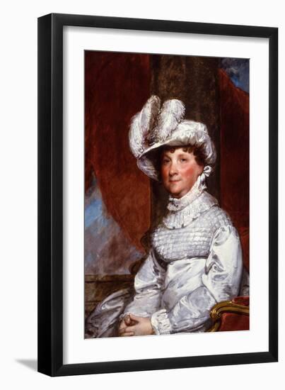 Mrs Barney Smith, 1817-Gilbert Stuart-Framed Giclee Print