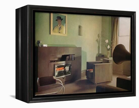 Mrs Betty Fraser's flat at 28a, Upper Gloucester Place, London, 1932-Unknown-Framed Premier Image Canvas