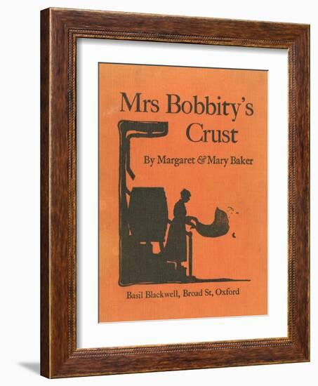 Mrs Bobbity Shaking Out Her Tablecloth-Mary Baker-Framed Art Print