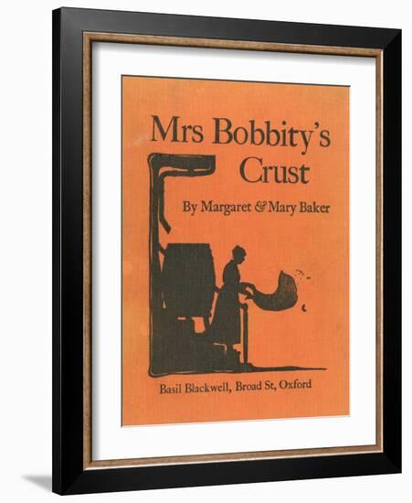 Mrs Bobbity Shaking Out Her Tablecloth-Mary Baker-Framed Art Print