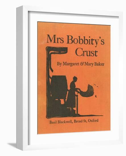 Mrs Bobbity Shaking Out Her Tablecloth-Mary Baker-Framed Art Print