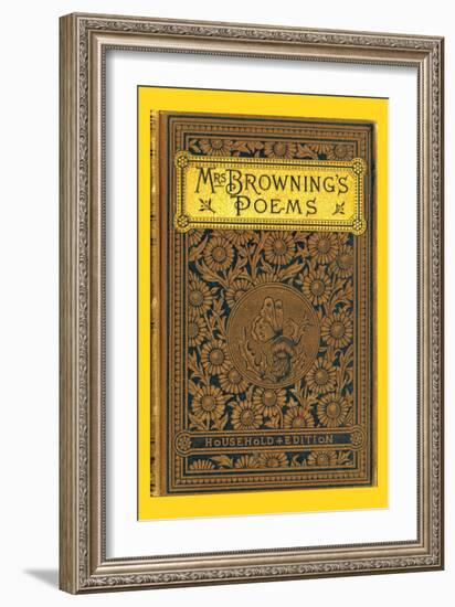 Mrs. Browning's Poems-null-Framed Art Print