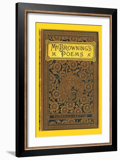 Mrs. Browning's Poems-null-Framed Art Print