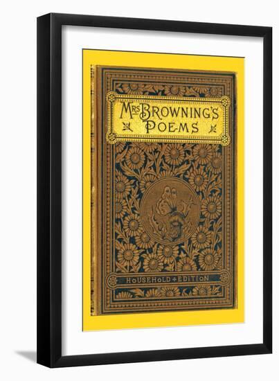 Mrs. Browning's Poems-null-Framed Art Print