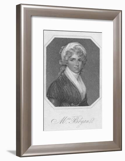 Mrs. Bryan, 1801-Mackenzie-Framed Giclee Print