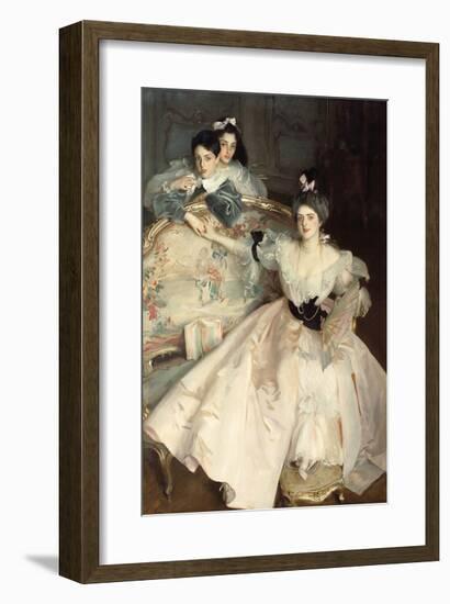 Mrs Carl Meyer and her Children, 1896-John Singer Sargent-Framed Premium Giclee Print