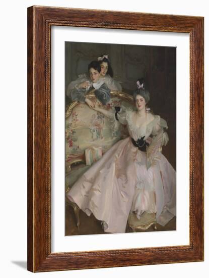 Mrs Carl Meyer and Her Children-John Singer Sargent-Framed Giclee Print