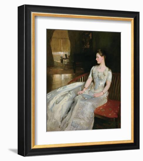 Mrs. Cecil Wade, 1886-John Singer Sargent-Framed Art Print