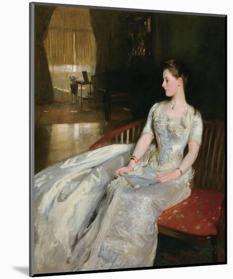 Mrs. Cecil Wade, 1886-John Singer Sargent-Mounted Art Print