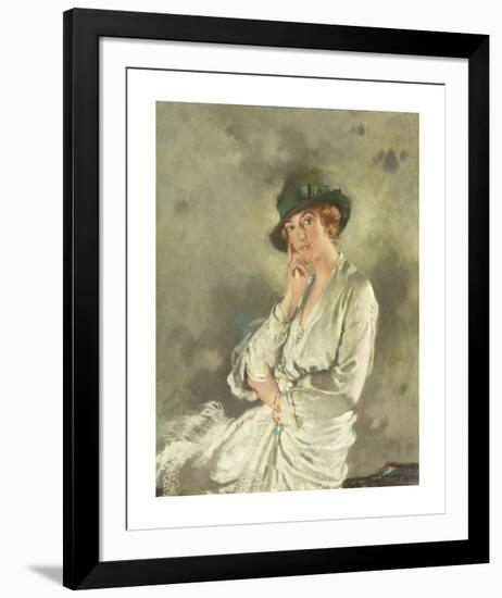 Mrs Charles S. Carstairs, 1914-Sir William Orpen-Framed Premium Giclee Print