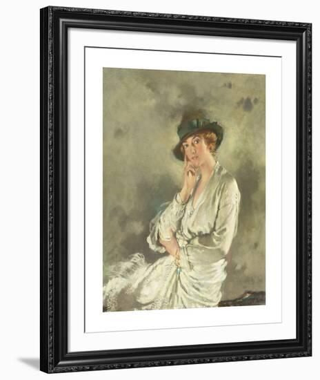 Mrs Charles S. Carstairs, 1914-Sir William Orpen-Framed Premium Giclee Print