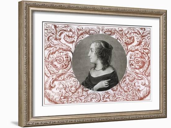 Mrs Claypole (Elizabeth Cromwel), Second Daughter of Oliver Cromwell, 17th Century-Samuel Cooper-Framed Giclee Print