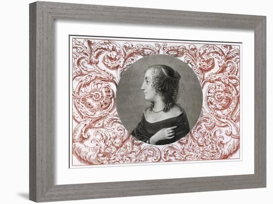 Mrs Claypole (Elizabeth Cromwel), Second Daughter of Oliver Cromwell, 17th Century-Samuel Cooper-Framed Giclee Print