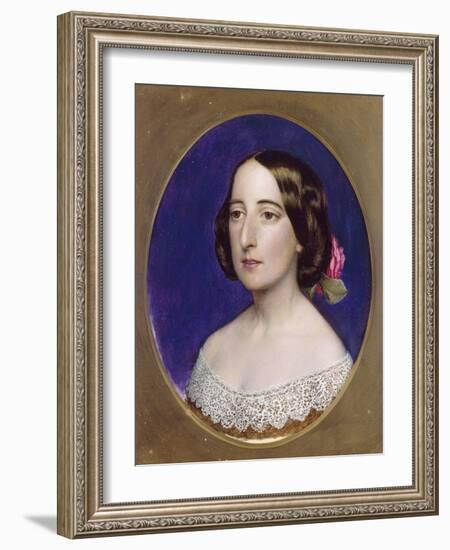 Mrs Coventry Patmore, Pre 1856-John Brett-Framed Giclee Print