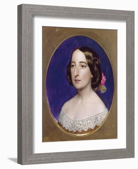 Mrs Coventry Patmore, Pre 1856-John Brett-Framed Giclee Print