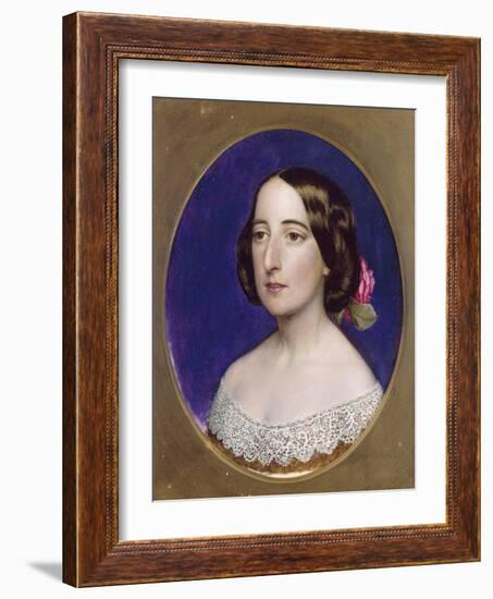 Mrs Coventry Patmore, Pre 1856-John Brett-Framed Giclee Print