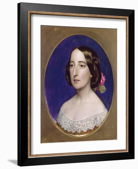 Mrs Coventry Patmore, Pre 1856-John Brett-Framed Giclee Print