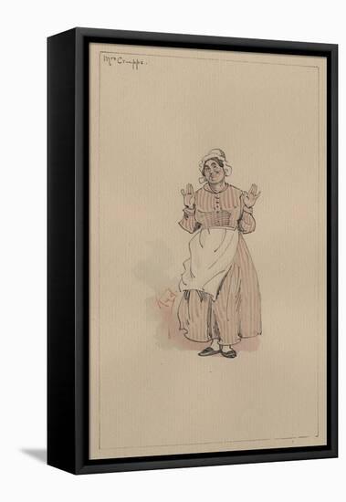 Mrs Crupps, C.1920s-Joseph Clayton Clarke-Framed Premier Image Canvas