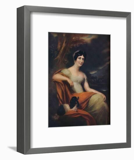 Mrs Cunliffe Offley, (1913)-L Busiere-Framed Giclee Print