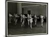 Mrs. Dean and Eight Dancing Girls in the Gymnasium of the New York Association for the Blind, 111…-Byron Company-Mounted Giclee Print