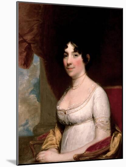Mrs. Dolley Madison, 1804-Gilbert Stuart-Mounted Giclee Print