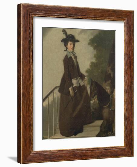 Mrs. Edward Bridgeman-Henry Walton-Framed Giclee Print