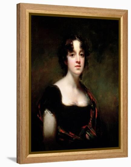 Mrs Farquarson of Finzean, 1800-1823 (Oil on Canvas)-Henry Raeburn-Framed Premier Image Canvas