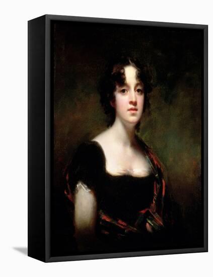 Mrs Farquarson of Finzean, 1800-1823 (Oil on Canvas)-Henry Raeburn-Framed Premier Image Canvas