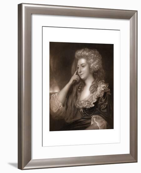 Mrs Fitzherbert, 1913-J Scott-Framed Giclee Print