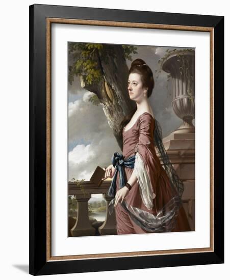 Mrs Frances Hesketh, C.1769-Joseph Wright of Derby-Framed Giclee Print