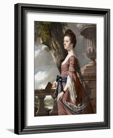 Mrs Frances Hesketh, C.1769-Joseph Wright of Derby-Framed Giclee Print