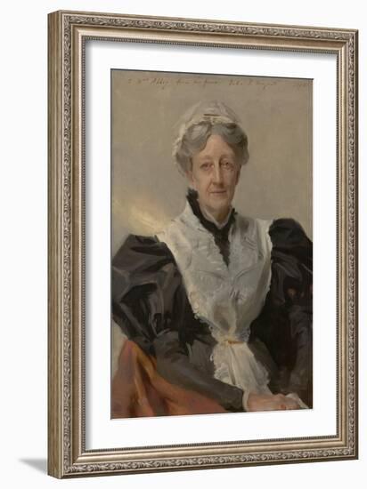 Mrs. Frederick Mead (Mary Eliza Scribner) 1893-John Singer Sargent-Framed Giclee Print