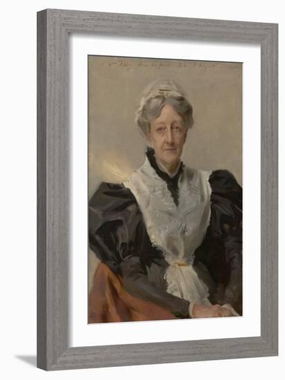 Mrs. Frederick Mead (Mary Eliza Scribner) 1893-John Singer Sargent-Framed Giclee Print