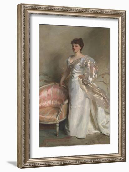 Mrs. George Swinton (Elizabeth Ebsworth), 1897-John Singer Sargent-Framed Giclee Print