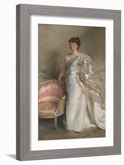 Mrs. George Swinton (Elizabeth Ebsworth), 1897-John Singer Sargent-Framed Giclee Print