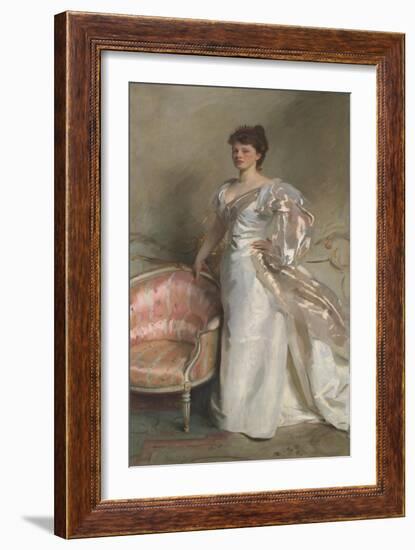 Mrs. George Swinton (Elizabeth Ebsworth), 1897-John Singer Sargent-Framed Giclee Print