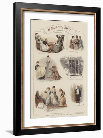 Mrs Golightly's Dance-Arthur Hopkins-Framed Giclee Print