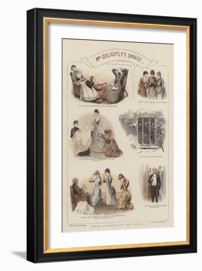 Mrs Golightly's Dance-Arthur Hopkins-Framed Giclee Print