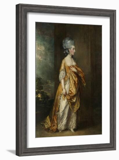 Mrs.Grace Dalrymple Elliott, 1778-Thomas Gainsborough-Framed Giclee Print