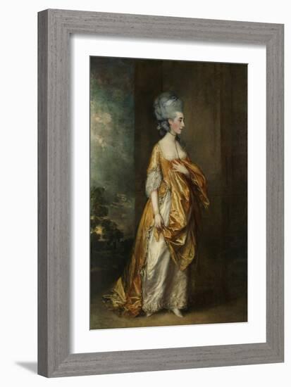 Mrs.Grace Dalrymple Elliott, 1778-Thomas Gainsborough-Framed Giclee Print