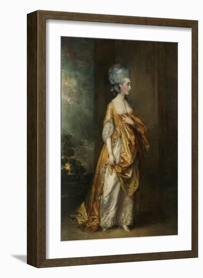 Mrs.Grace Dalrymple Elliott, 1778-Thomas Gainsborough-Framed Giclee Print