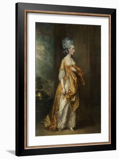 Mrs.Grace Dalrymple Elliott, 1778-Thomas Gainsborough-Framed Giclee Print