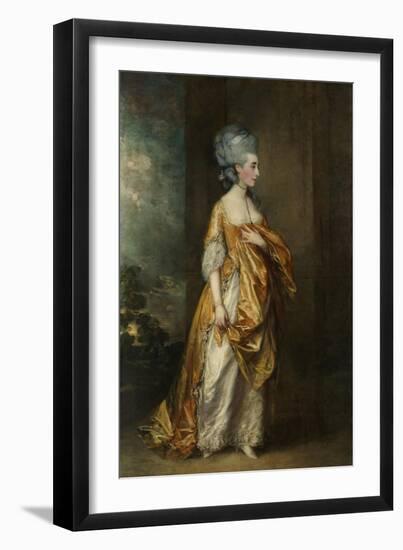 Mrs.Grace Dalrymple Elliott, 1778-Thomas Gainsborough-Framed Giclee Print