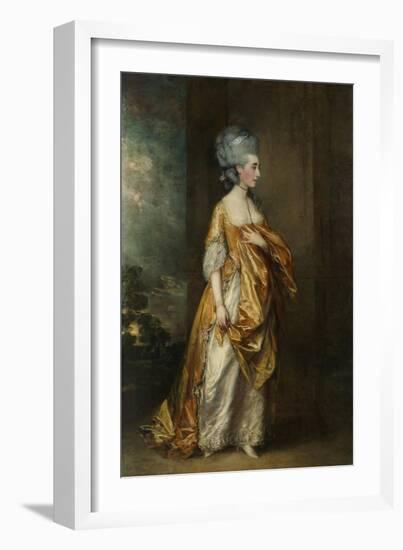 Mrs.Grace Dalrymple Elliott, 1778-Thomas Gainsborough-Framed Giclee Print