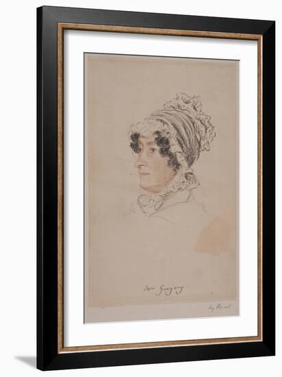 Mrs Hannah Gregory-William Henry Hunt-Framed Giclee Print